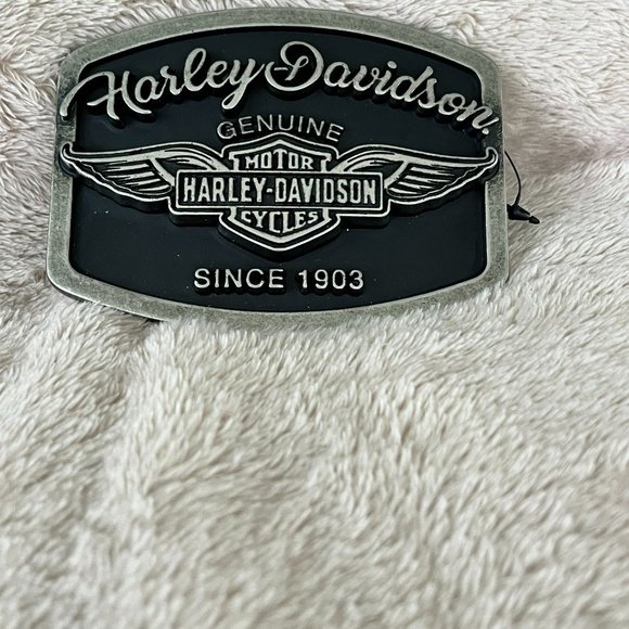 HARLEY DAVIDSON MENS BELT BUCKLE - Picture 1 of 2